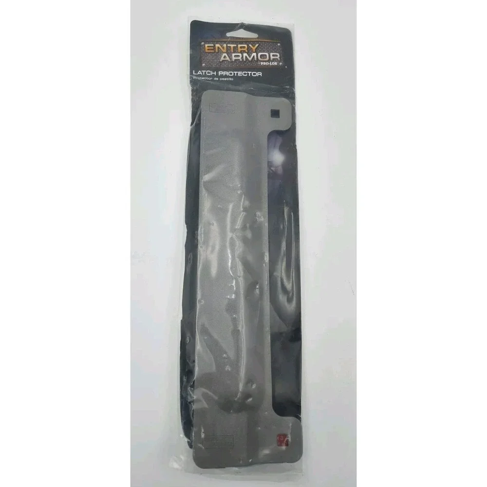 Pro-Lok Entry Armor Latch Protector ELP-240-2-ALUMINUM SEE all pics B61.65ME2102